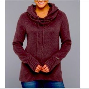 Columbia Cowl Neck Sweater - Grey